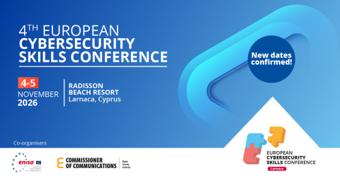 4th European Cybersecurity Skills Conference 2026