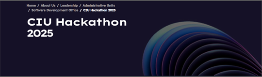 CIU Hackathon 2025