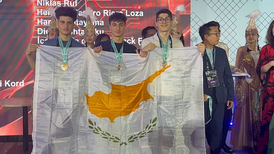  Cyprus wins 4 bronze medals on its AI Olympiad debut