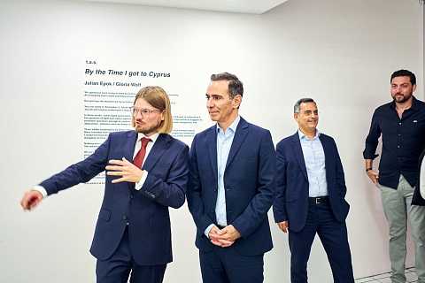 A digital-asset boutique, a private-banking pitch and an art gallery in the lobby: Teroxx opens its Nicosia headquarters mid-INSPIRE