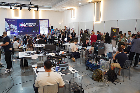 Nicosia has a winner: Axioniq takes the Swarm Coordination challenge at Cyprus' first EUDIS Defence Hackathon