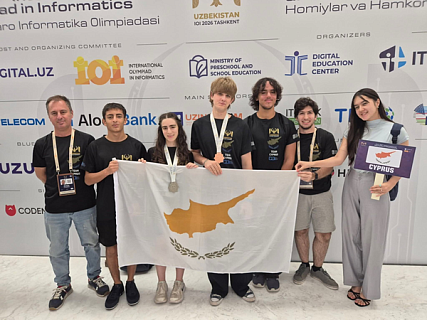 Silver and bronze: Cyprus takes two medals at the International Olympiad in Informatics