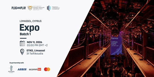 Plug and Play Cyprus stages its first innovation expo in Limassol on 11 November