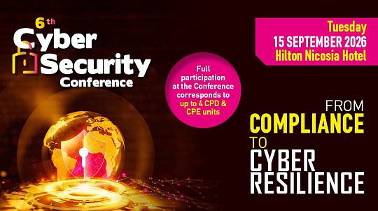  "When the attack hits": Cyprus' 6th Cyber Security Conference runs 15 September in Nicosia